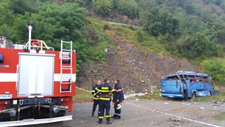 Румънски автобус се е самозапалил в движение в Прохода на