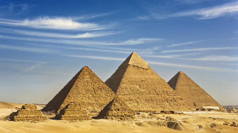 Египетските пирамиди са едно от чудесата на света и това