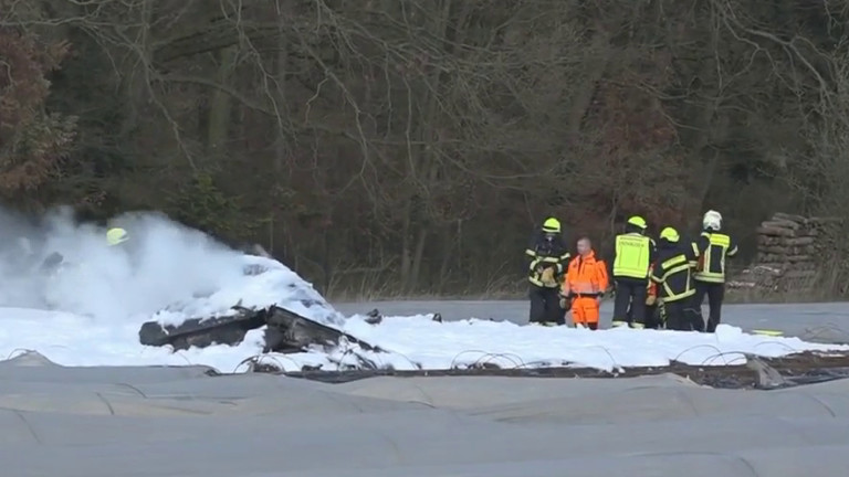 Публикуваха видео от авиокатастрофата в Германия