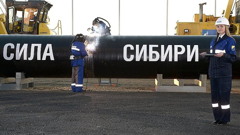 Започнаха пролетните ремонтни дейности по газопровода Силата на Сибир, съобщават