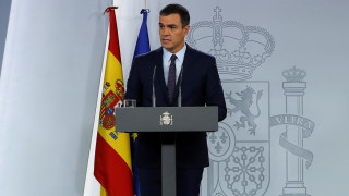 Испанският премиер Педро Санчес заяви че е време да обърнем