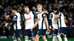 Тотнъм взе ценен аванс срещу Ливърпул битката им за финално място на "Карабао къп"