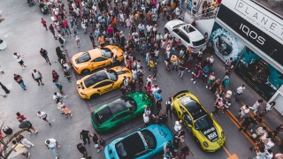 Над 40 супер автомобила финишираха вчера на Марина Диневи в