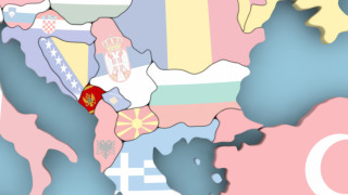 Промяната на държавните граници в Западните Балкани обикновено се счита