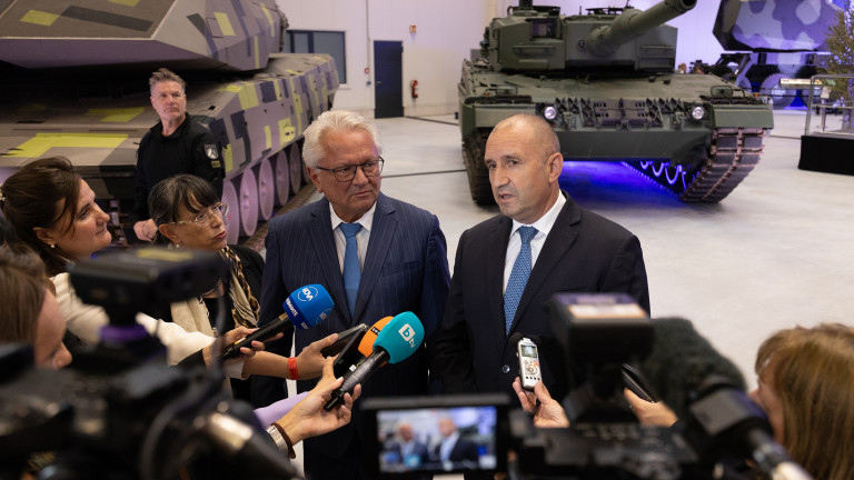 Радев присъства на откриването на завод на "Райнметал" в Германия