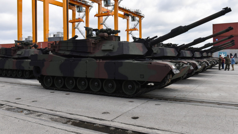 47-ма отделна механизирана бригада използва своите танкове M1A1SA Abrams в