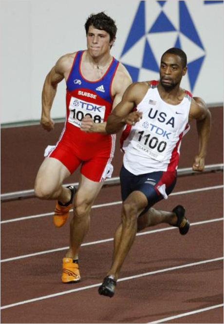 Тайсън Гей най-бърз на 200 метра