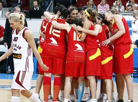 Испания, Словакия, Литва и Гърция на четвъртфинал на Евробаскет 2009