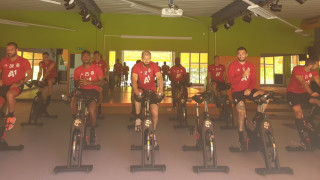 Футболистите на ЦСКА тренираха във фитнеса тази сутрин информира официалният