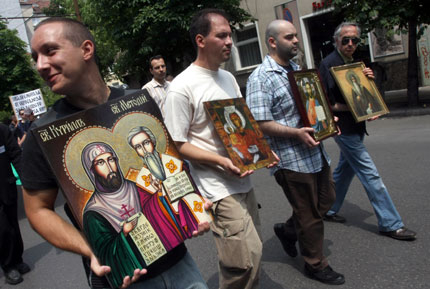 Литийно шествие срещу гей-парада в София