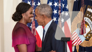 Наскоро Мишел и Барак Обама отпразнуваха 30 ата годишнина от сватбата