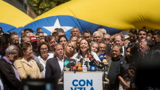 Венецуелският опозиционен кандидат Мария Корина Мачадо каза в понеделник че