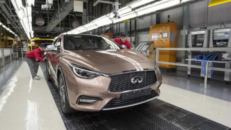 Infiniti започна първото си производство в Европа