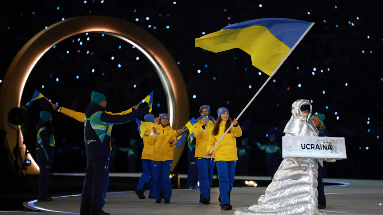 "Малък акт на съпротива": рускиня предвождаше отбора на Украйна на откриването на Олимпиадата
