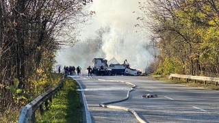 Жена пострада при катастрофа на Хемус край Варна съобщи Нова