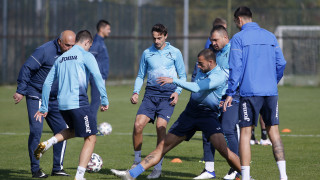 Левски проведе последна тренировка преди гостуването на Лудогорец Срещата от