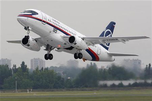 Спряха доставка за 1 млрд. долара след катастрофата със Sukhoi Superjet 100