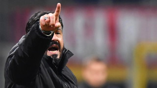 Треньорът на Милан Дженаро Гатузо коментира формата в която се