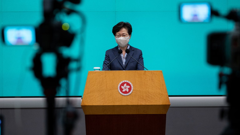 Не можем да си позволим още хаос, обяви лидерът на Хонконг 1 г. от началото на протестите