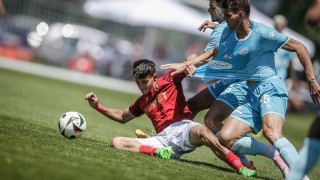 Халфът на ЦСКА Георги Чорбаджийски говори след контролата на своя