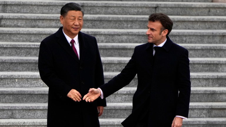 Френският президент Еманюел Макрон заяви на китайския си колега Си
