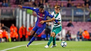 Новото попълнение на Барселона Нелсон Семедо говори пред медиите преди