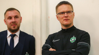 Старши треьорът на Лудогорец Валдас Дамбраускас ще трябва да взима важно