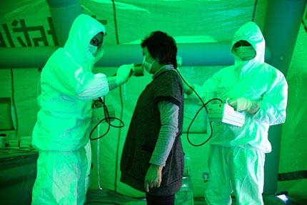 Приеха в болница облъчени работници от "Фукушима"