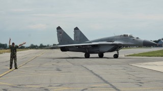 ВВС прехвана самолет-нарушител в района на Свищов 