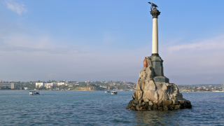 В понеделник вечерта във временно окупирания от Русия Севастопол се