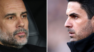 Мениджърът на Манчестър Сити Пеп Гуардиола реагира на думите на