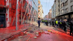 Прокуратурата повдига обвинения на шестима за погрома над Дома на Европа в София