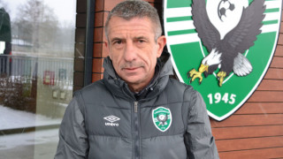 Ръководството на Лудогорец е приело оставката на старши треньора на