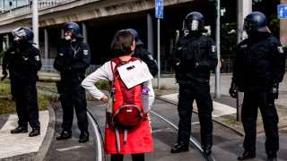 Няколко хиляди демонстранти се събраха в Берлин днес за да