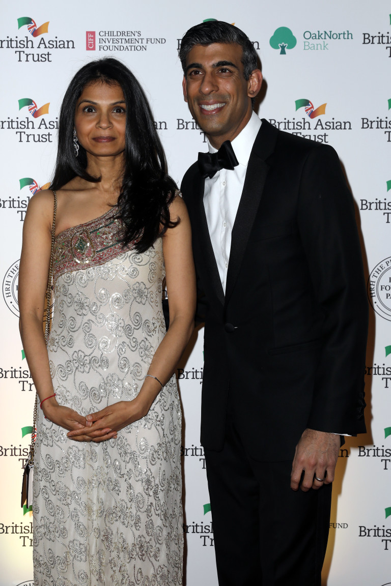 Риши Сунак и брачната половинка му