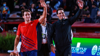 Рафаел Надал и Каспер Рууд стартираха с триумф на двойки