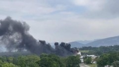 Пожар блокира летището на Женева