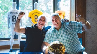 Христо Стоичков към Любо Ганев: Прегръщам те, братко мой!