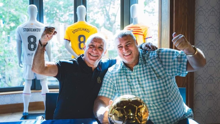 Христо Стоичков към Любо Ганев: Прегръщам те, братко мой!