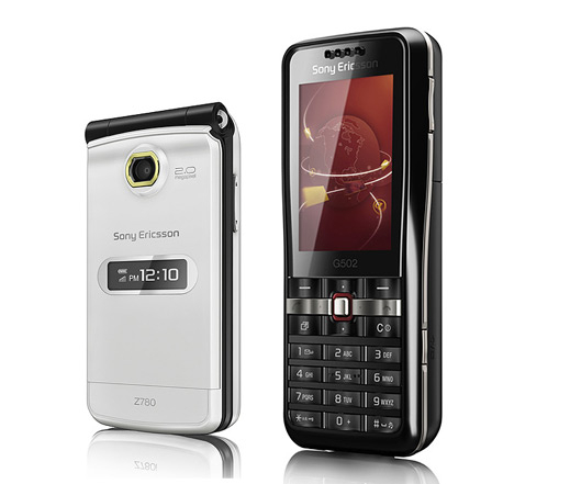 Sony Ericsson пускат на пазара два нови телефона - Z780 и G502 (галерия)