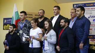 Помощник треньорът в националния отбор по борба класически стил Бисер Георгиев взе
