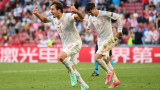  Испания е първият народен отбор с пет гола в два следващи мача на Екологичен потенциал 