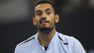 Ексцентричният австралиец Ник Кириос отново показа особеностите на характера си