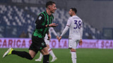 Сасуоло - Фиорентина 1:0 в мач от Серия "А"