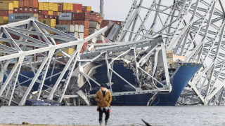 В събота започва разчистването на останките от моста Франсис Скот