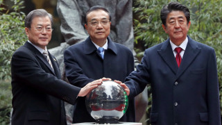 Лидерите на Китай Япония и Южна Корея повториха ангажимента си