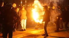 Полицията задържа 37 души след протестите в Белград в неделя