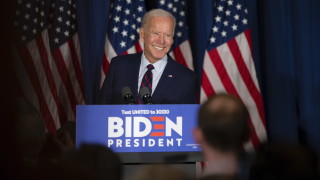 Бившият вицепрезидент на САЩ Джо Байдън води сред кандидатите за