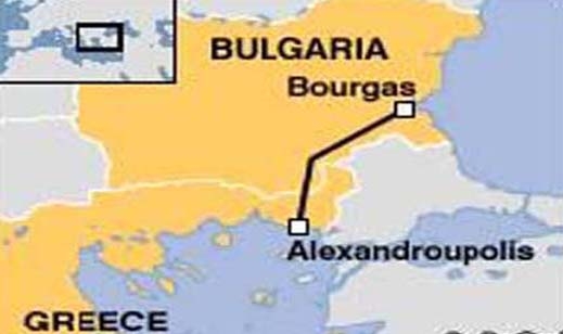 Гърция иска да се ускори работата по Бургас-Александруполис