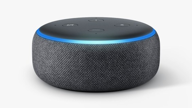 Amazon Echo Dot.